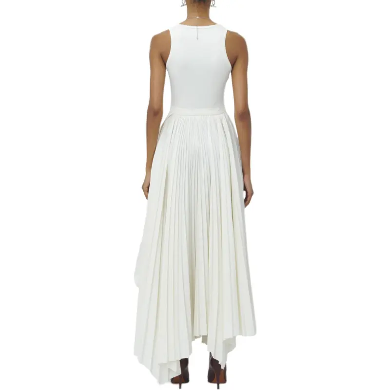 Alexander McQueen Asymmetric Midi Dress-4