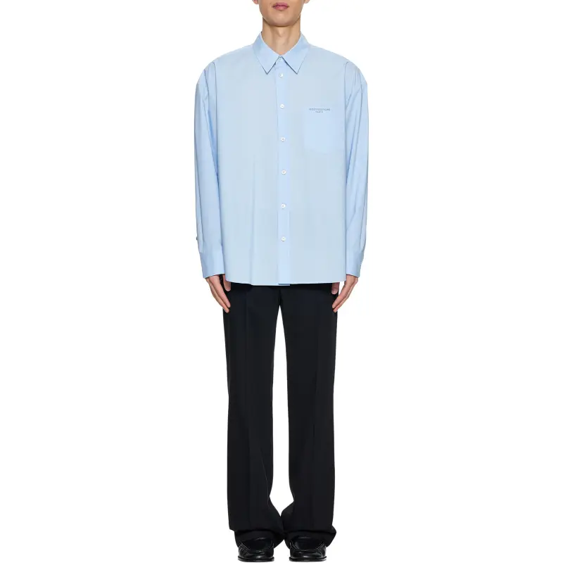 WOOYOUNGMI SS25 Shirt Men's Blue-2