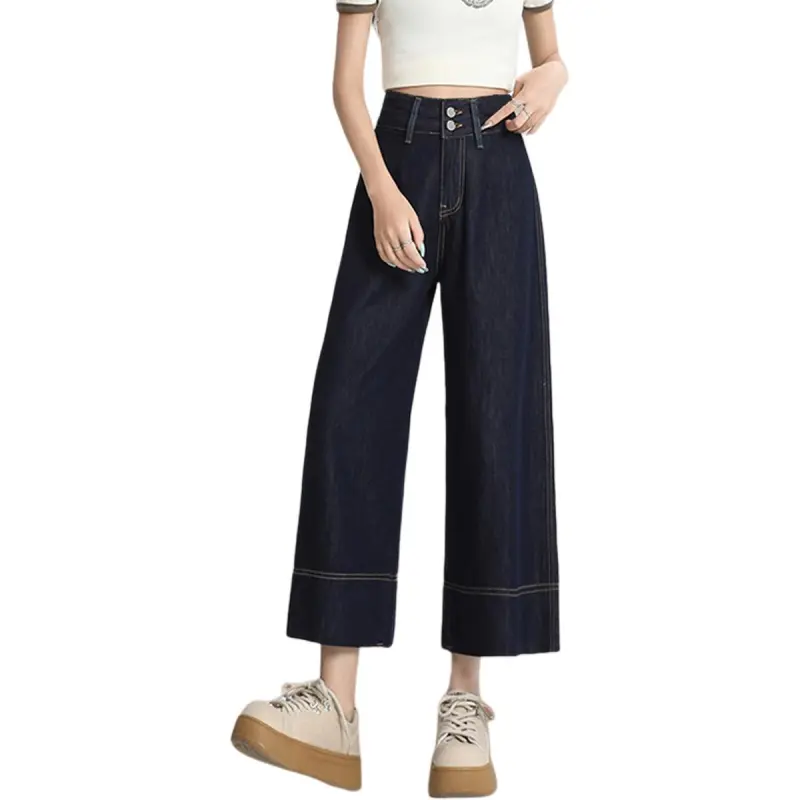 Weixi Jeans Women's Dark Blue-3
