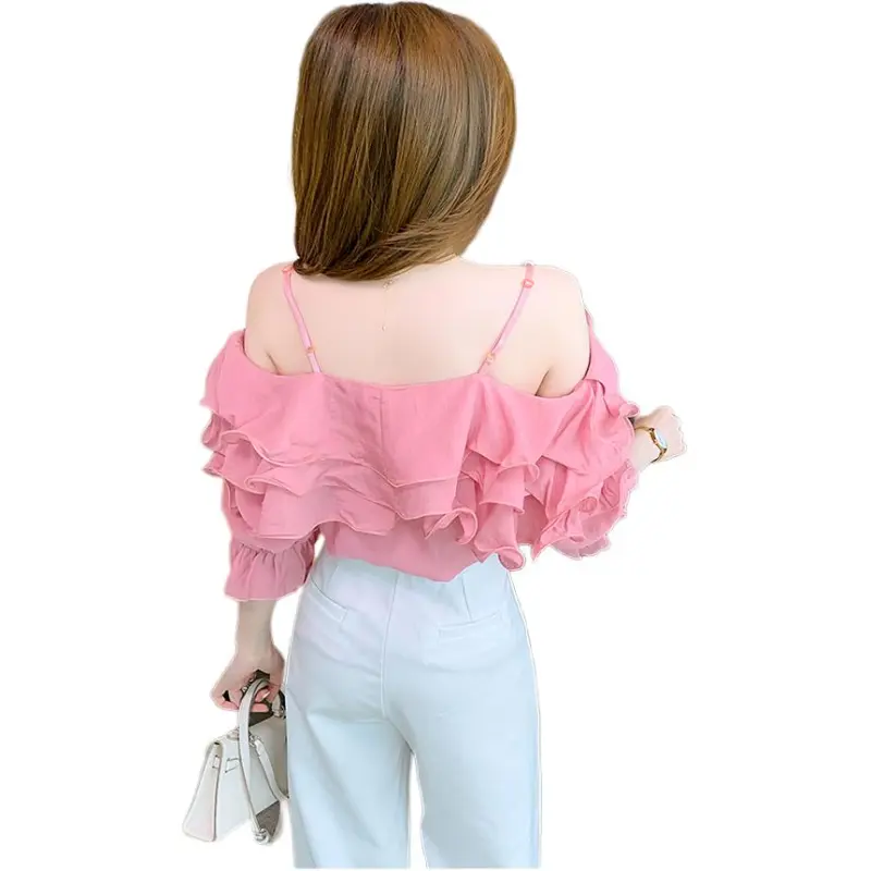 Mu Xiao Xin Chiffon Shirt Women's-3