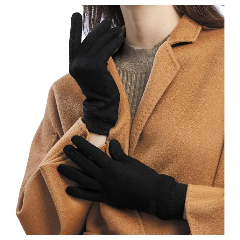 H YXIANG Wool Polyamide Gloves Women's-9