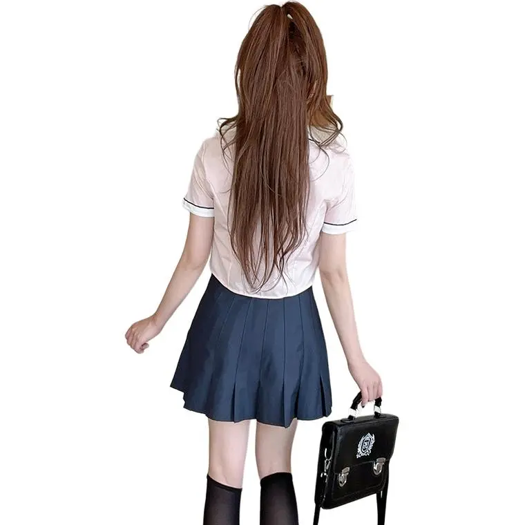 Mu Xiao Xin Two Piece Skirt Sets Women's-1