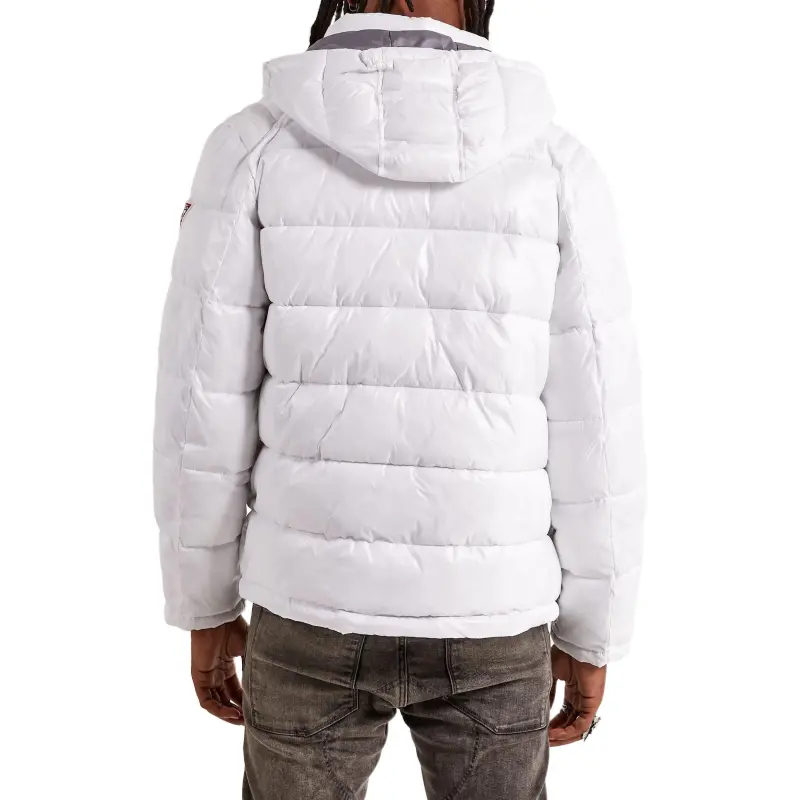 GUESS Jackets Coats Men's White-1