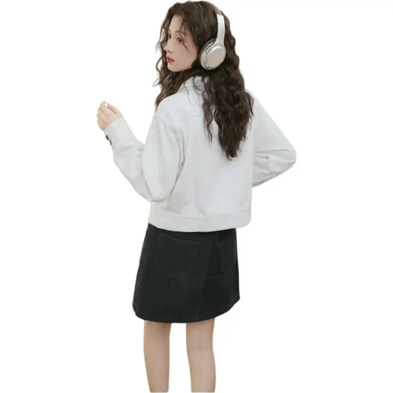 CZMO Denim Jackets Unisex Ecru-0