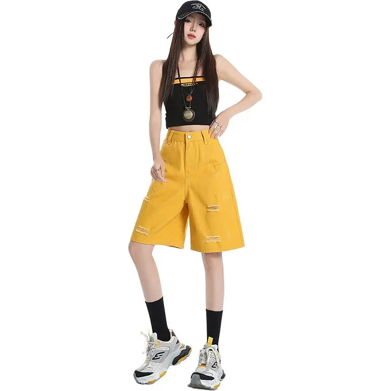 Ordifen Denim Shorts Women's-17