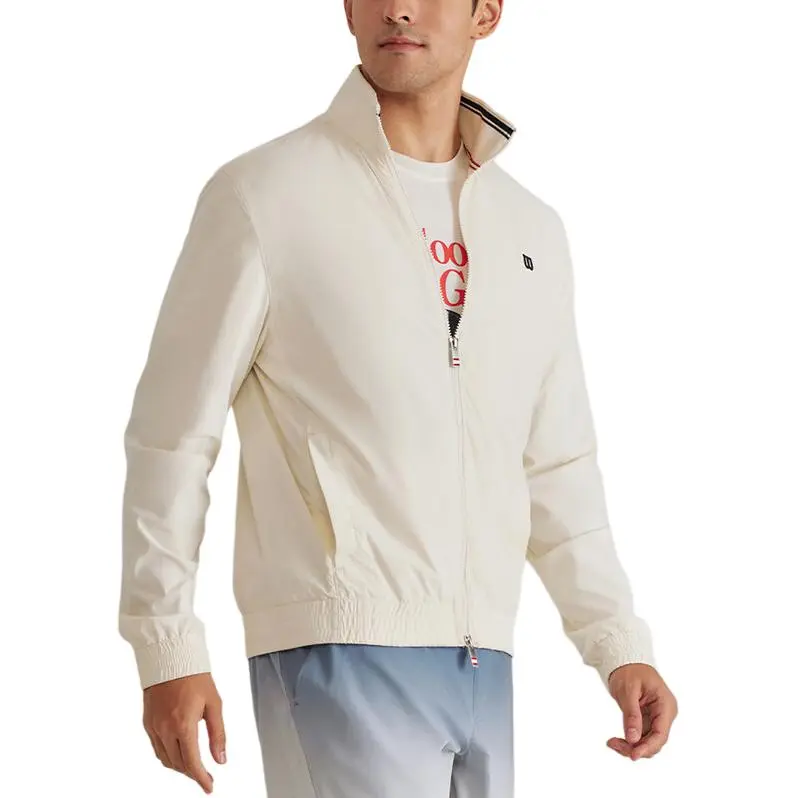 Wilson GRAND SLAM Jacket Men's Tofu Gray-5