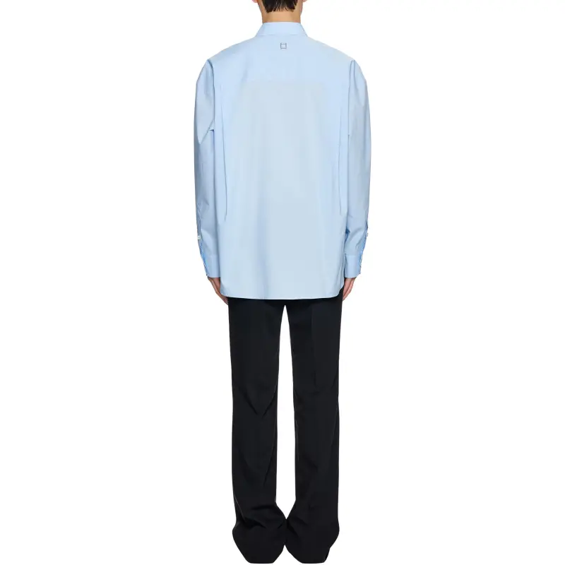 WOOYOUNGMI SS25 Shirt Men's Blue-3