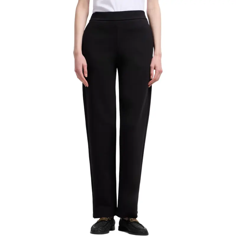 EMPORIO ARMANI Double Jersey Trousers With Elasticated Waist-1