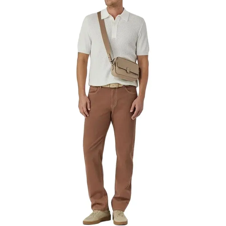 Canali Jeans Men Terracotta-1