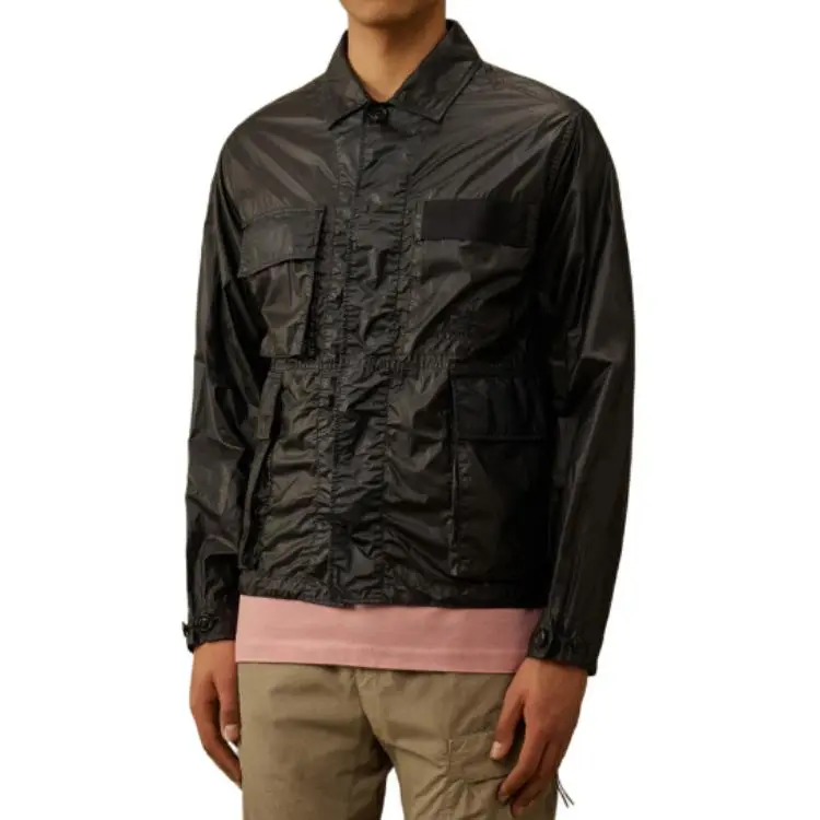 C.P. Company Lino Wax Overshirt-1