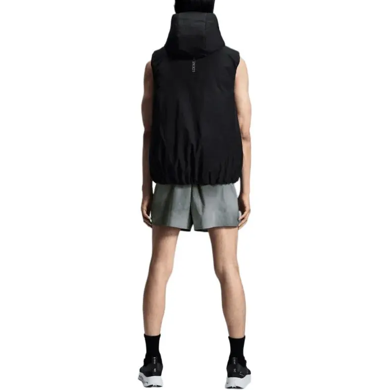 On x LOEWE Puffer Vest Vest Men's Black-1