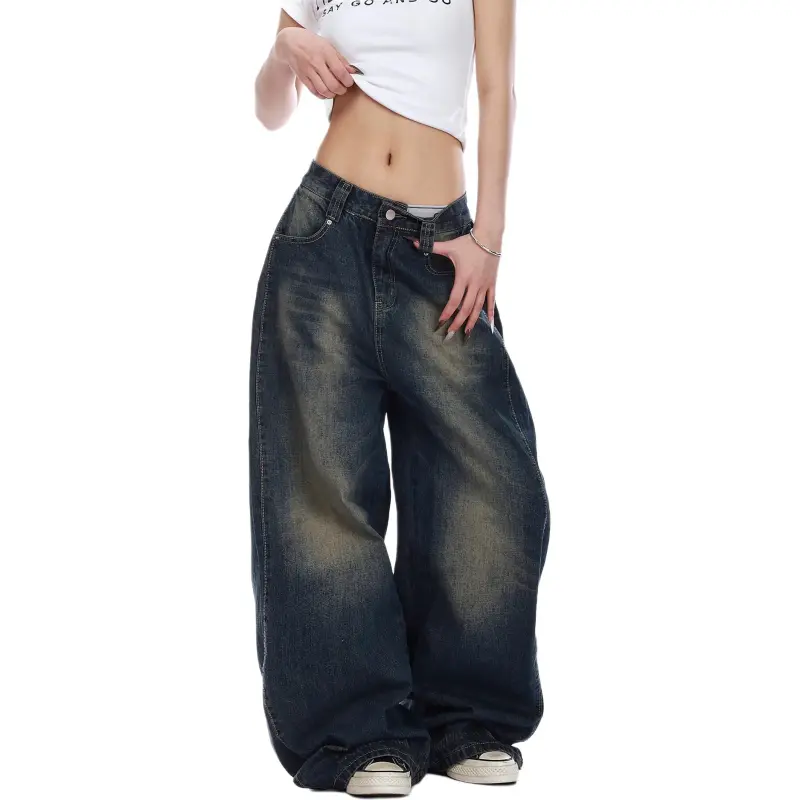 VINMUK Jeans Unisex Blue-5