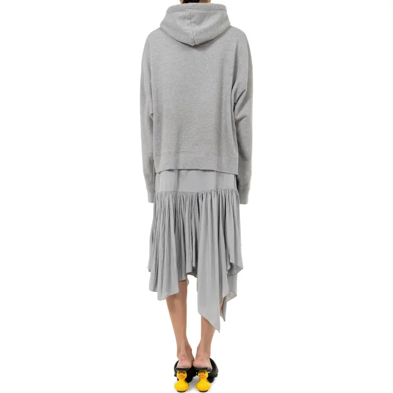 Maison Mihara Yasuhiro SS25 Long Sleeved Dress Women's Gray-3