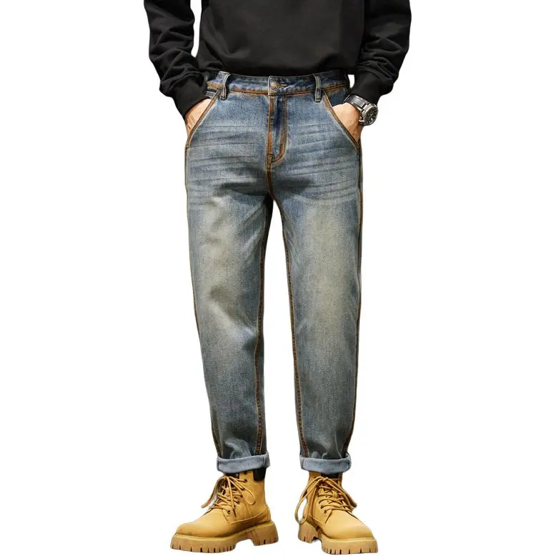 Izex Jeans Unisex Light Vintage Blue-2