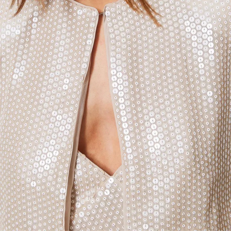 Twinset Woven Shrug Wrap-5