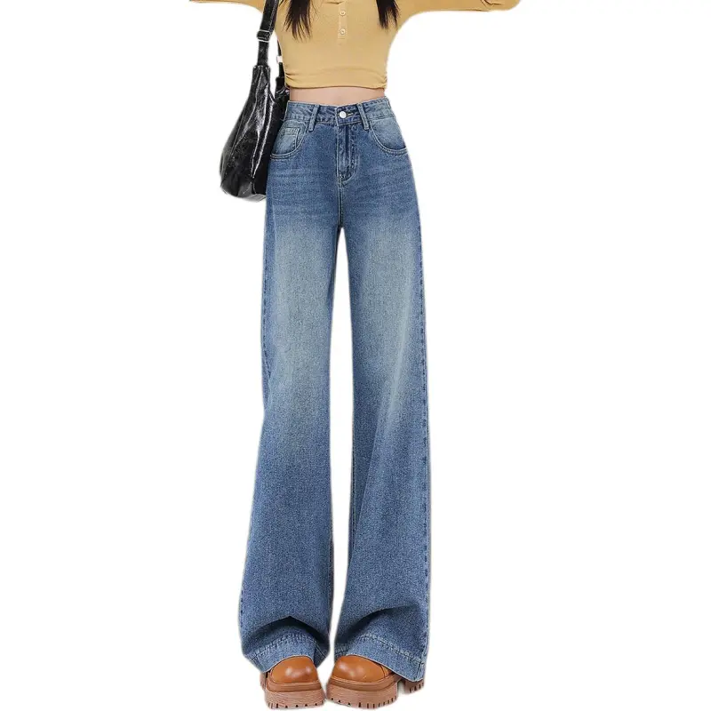 Weixi Jeans Women's Jade Sea Blue-3