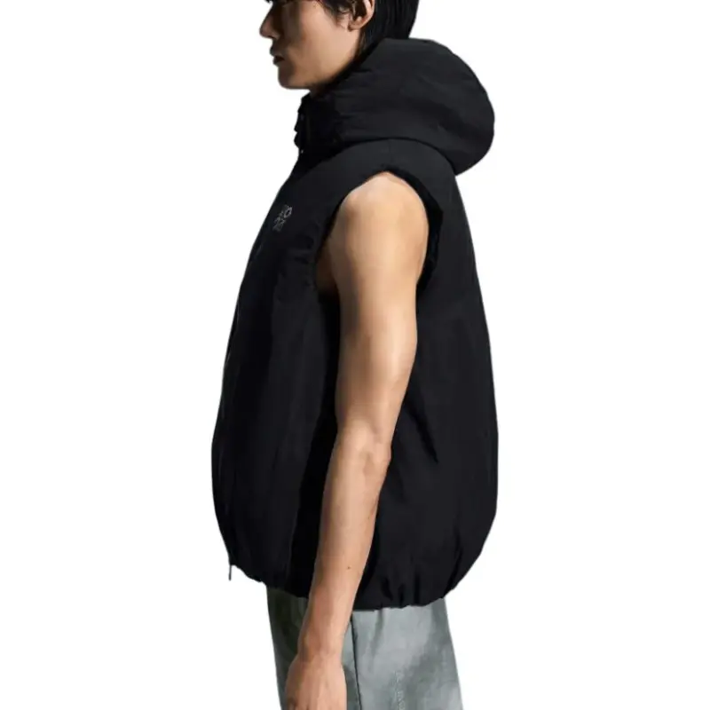 On x LOEWE Puffer Vest Vest Men's Black-3