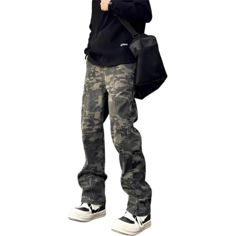 KVIV Jeans Men Army Green -1