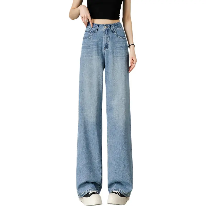 Weixi Jeans Women's Light Blue-4