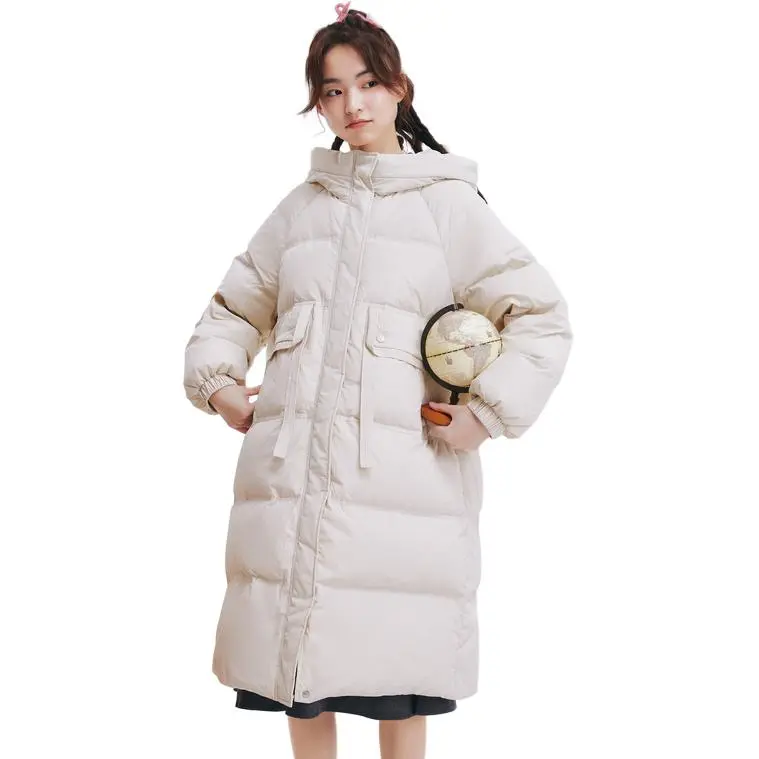 ZIHAN Down Jacket Women's Beige Gold-1