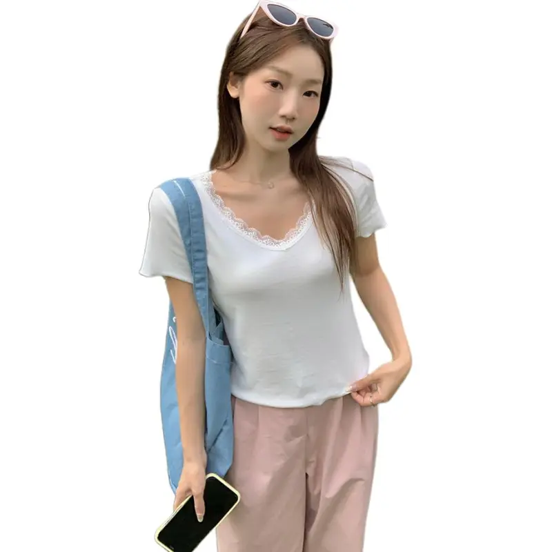 Dior Beauty T Shirts Women's White-4