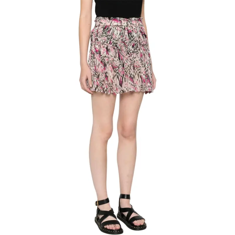 ISABEL MARANT Roumi Georgette Crepe Skirt-3