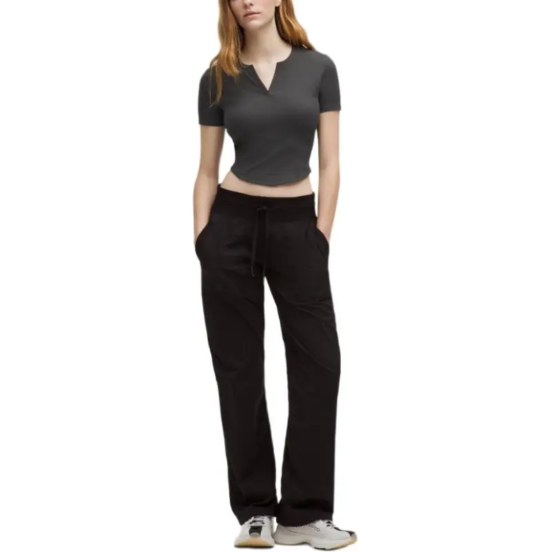 Lululemon RibbedNulu™ T Shirt Women's Graphite Gray-2