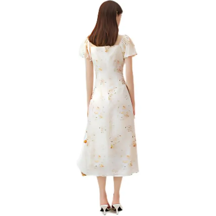 Mu Xiao Xin Short Sleeved Dress Women's-1