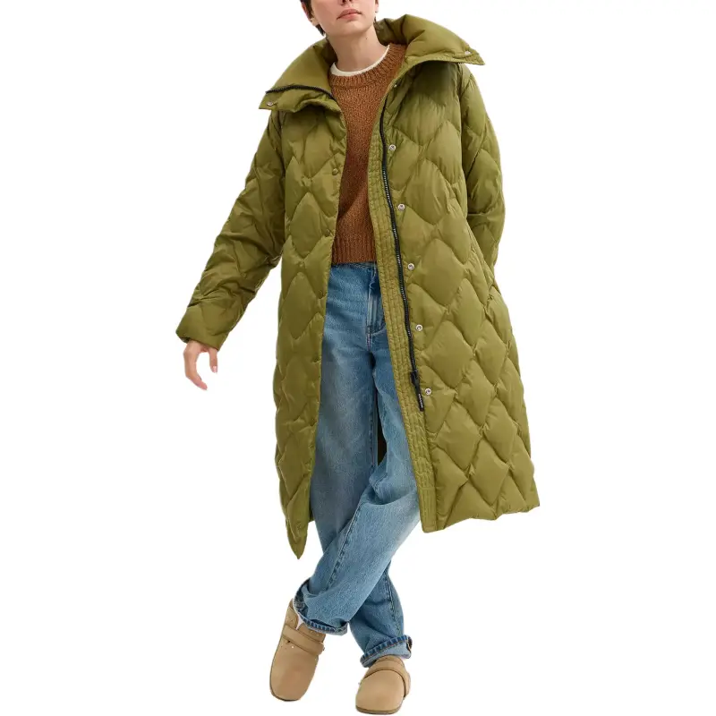 COACH Down Jacket Women's Olive-1