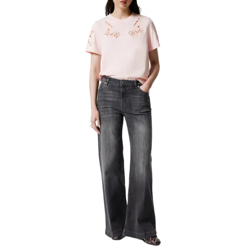 Other Stories Jeans Women's Black Gray Color-1