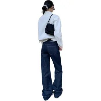Icicofficial Jeans Women's Dark Blue