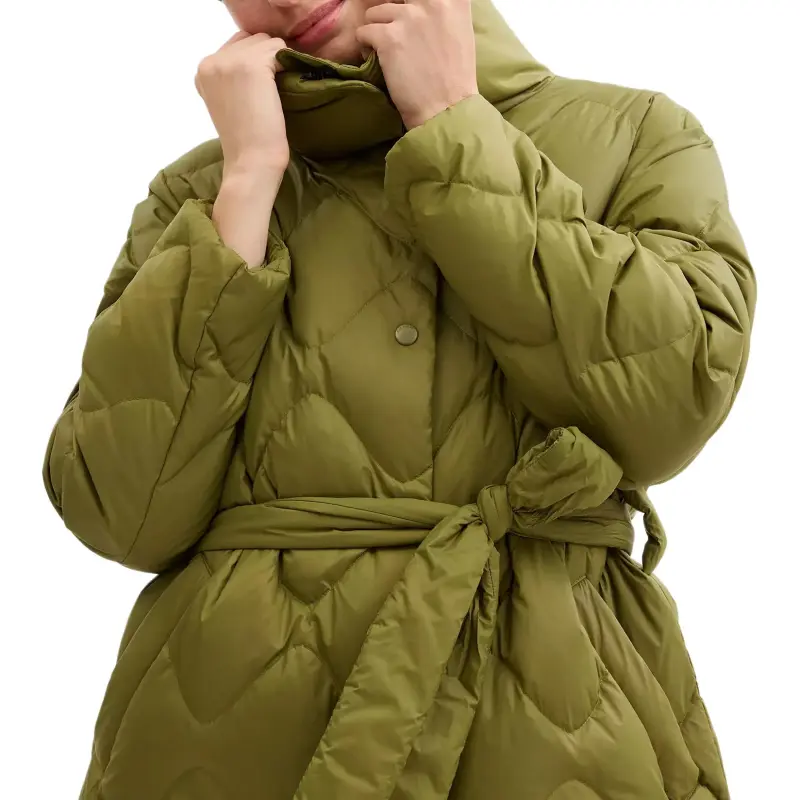 COACH Down Jacket Women's Olive-3