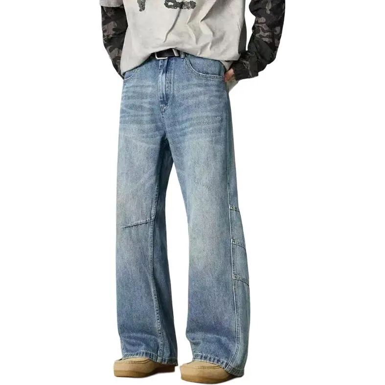 PAINT STAIN Jeans Unisex Blue-4