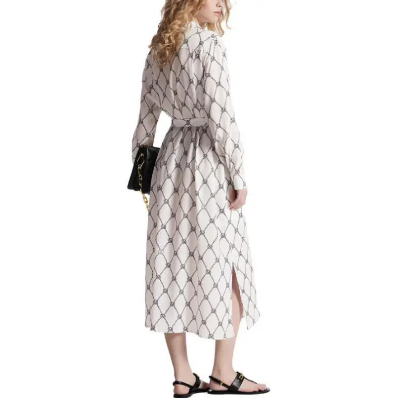 LOUIS VUITTON SS23 Long-Sleeved Dresses Women's White-2