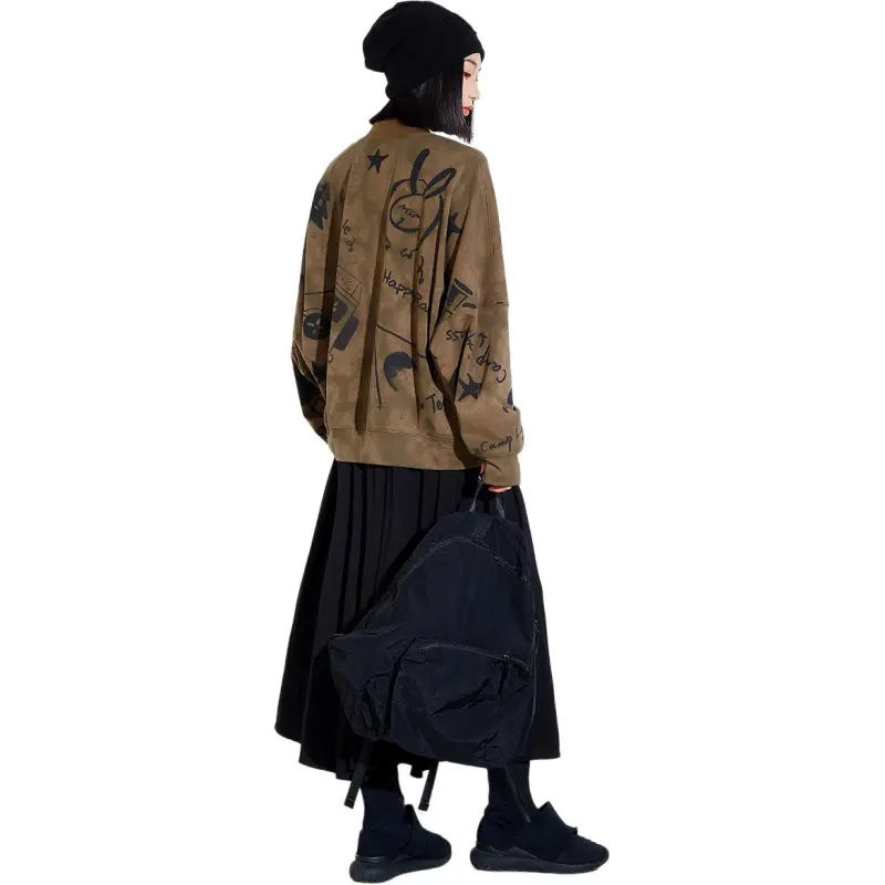 MUGUOGUOMU Cropped Coats Women's Palm Brown-1