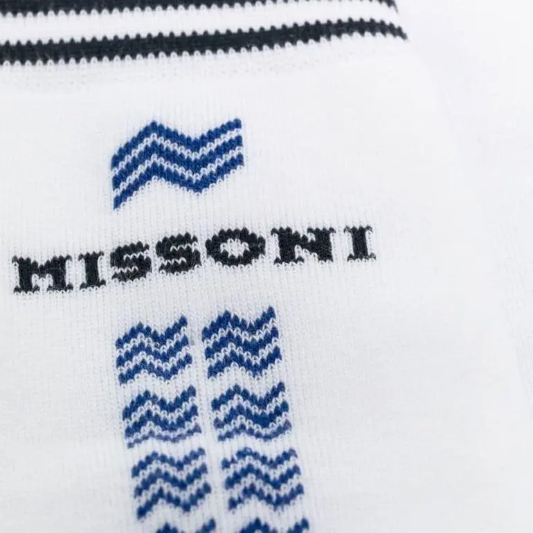 MISSONI Mid-Calf Socks Men's 1 Pack White-1