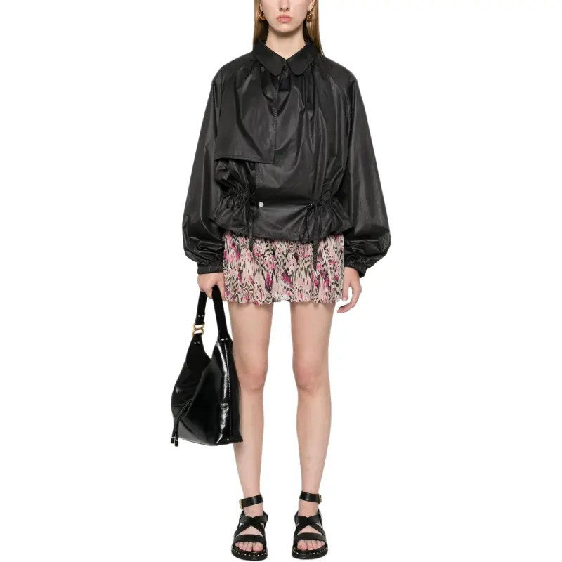 ISABEL MARANT Roumi Georgette Crepe Skirt-1