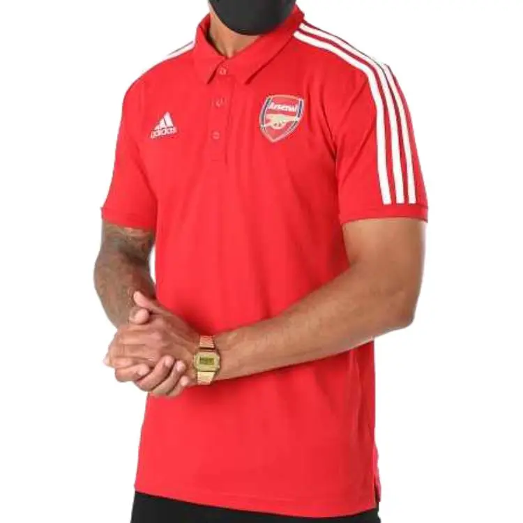 Adidas Arsenal Polo Shirt Men's Red-2