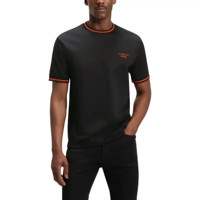 HUGO BOSS x Porsche T Shirt Men's Black-2