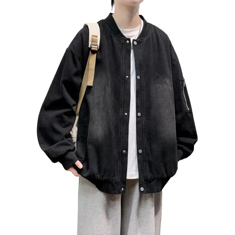 NAXUSTO Denim Jackets Unisex-5