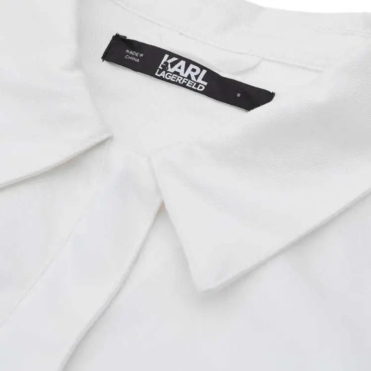 KARL LAGERFELD Shirt Women's White-4