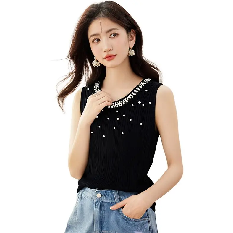 La Chapelle T Shirts Women's Black-3