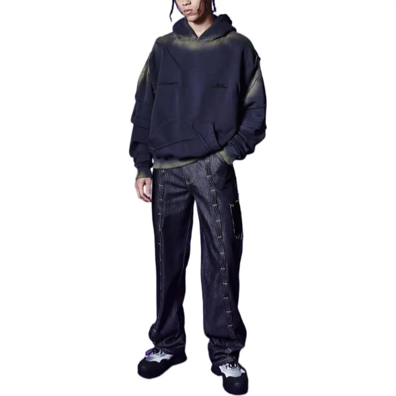 ANDERSSON BELL SS25 Sweatshirt Unisex Charcoal Gray-3