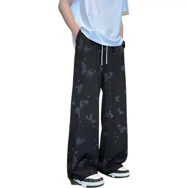 SZSX Ice Silk Casual Pants Unisex-1
