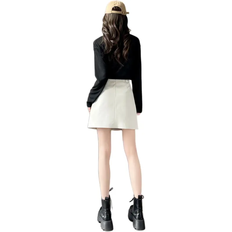 Mu Xiao Xin Casual Short Skirts Women's-10