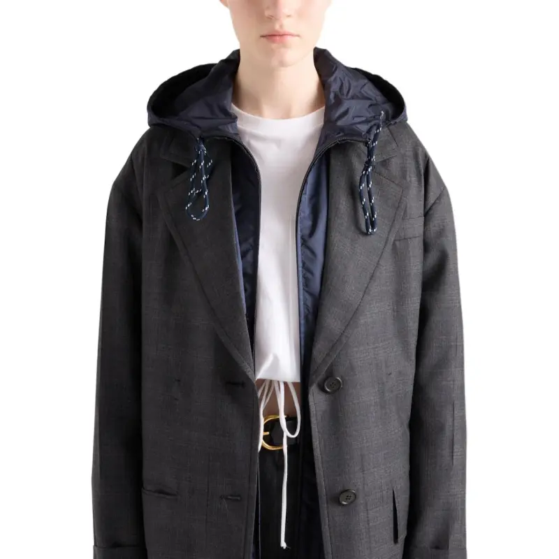 PRADA Hooded Raincoat-5