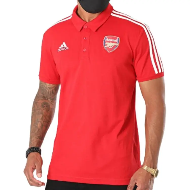 Adidas Arsenal Polo Shirt Men's Red-1