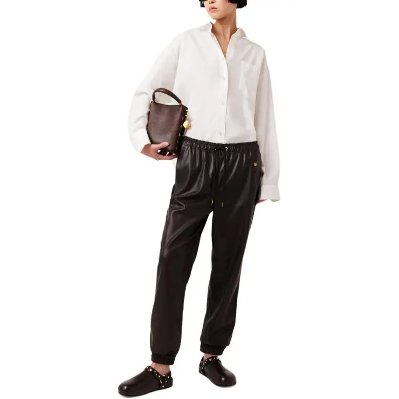 Stella McCartney Alter Mat Drawstring Tapered Trousers-1