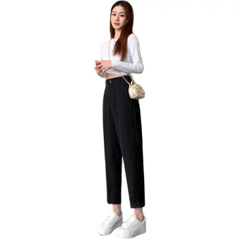 The New Age Family Suit Trouser Women's Black Ankle Length