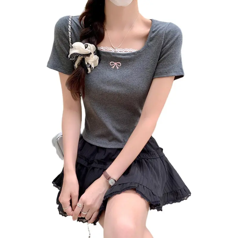 Dior Beauty Set in Sleeve T Shirt Women's-9